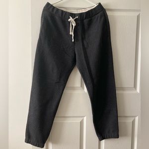 Men’s Dark Charcoal Grey Sweat Pants Abercrombie & Fitch